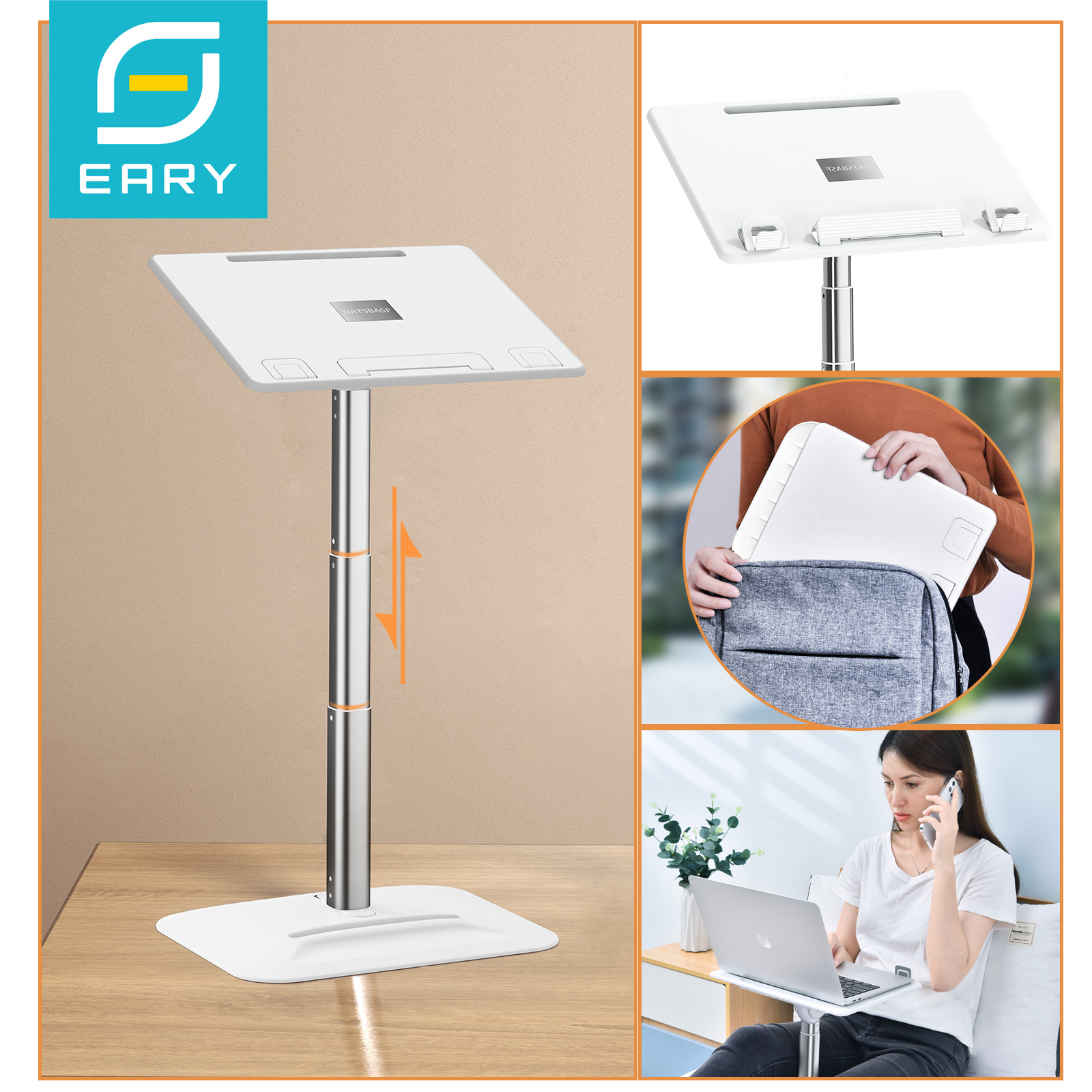 Laptop Accessories Girls - Eary Portable Laptop Stand for Desk