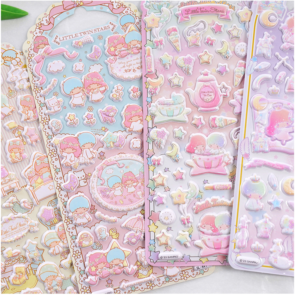 Laptop Accessories Stickers - 4Style 3D Gemini Stickers Goods Handmade