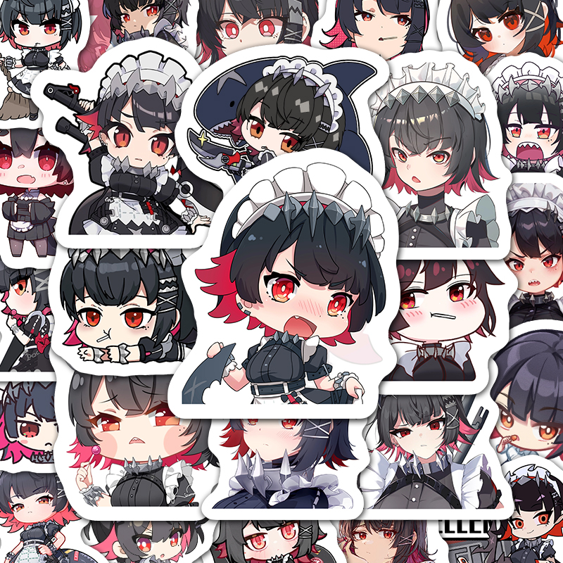 Laptop Accessories Stickers - 60PC Zenless Zone Zero Ellen Joe