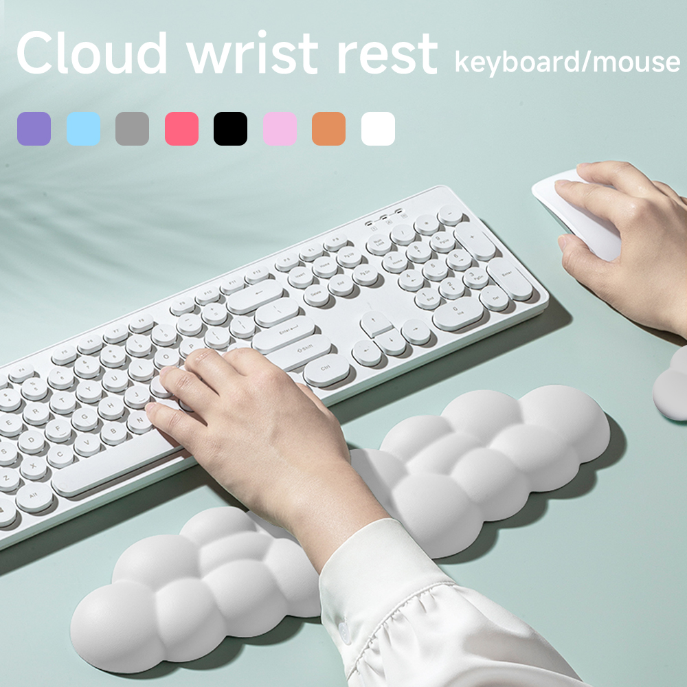 Wrist Rest Gel - Mouse pad with wrist rest keyboard