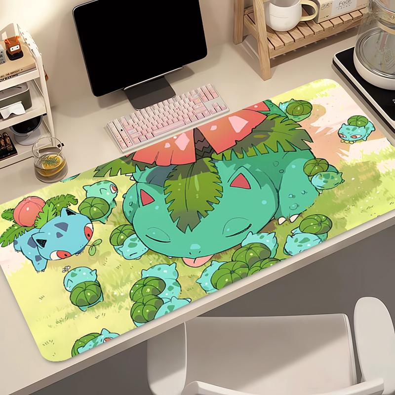 Laptop Accessories Toys - Anime Mouse Pad Pokemon Bulbasaur Large