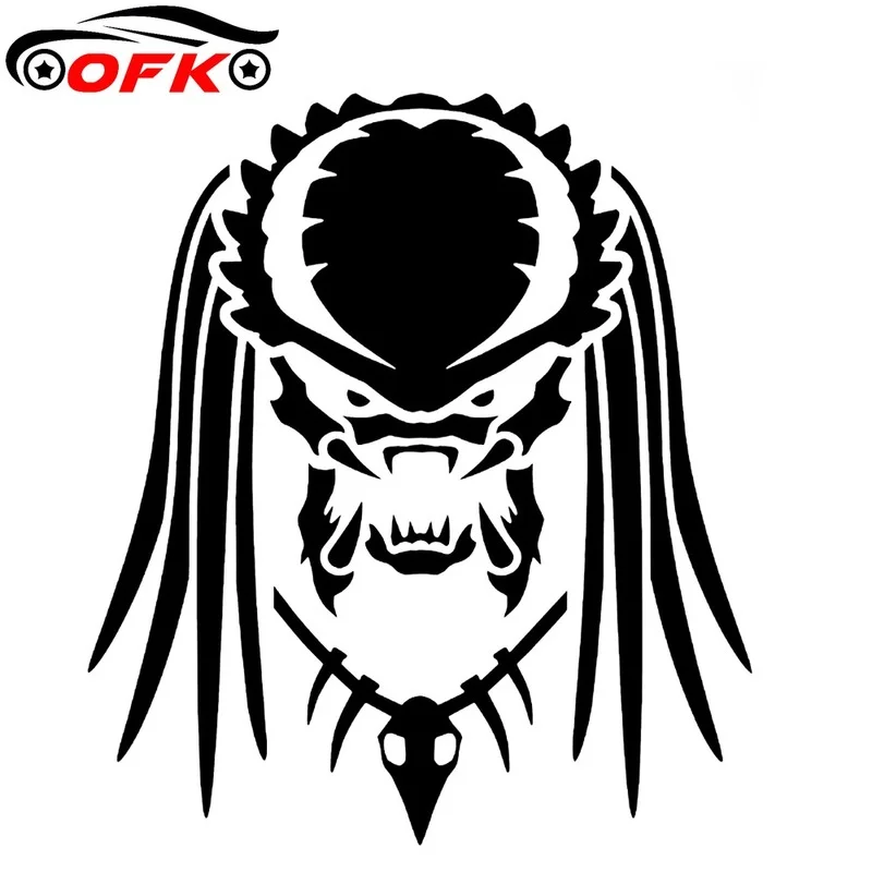Laptop Accessories Stickers - Predator Car Sticker Personality Sunscreen Decal