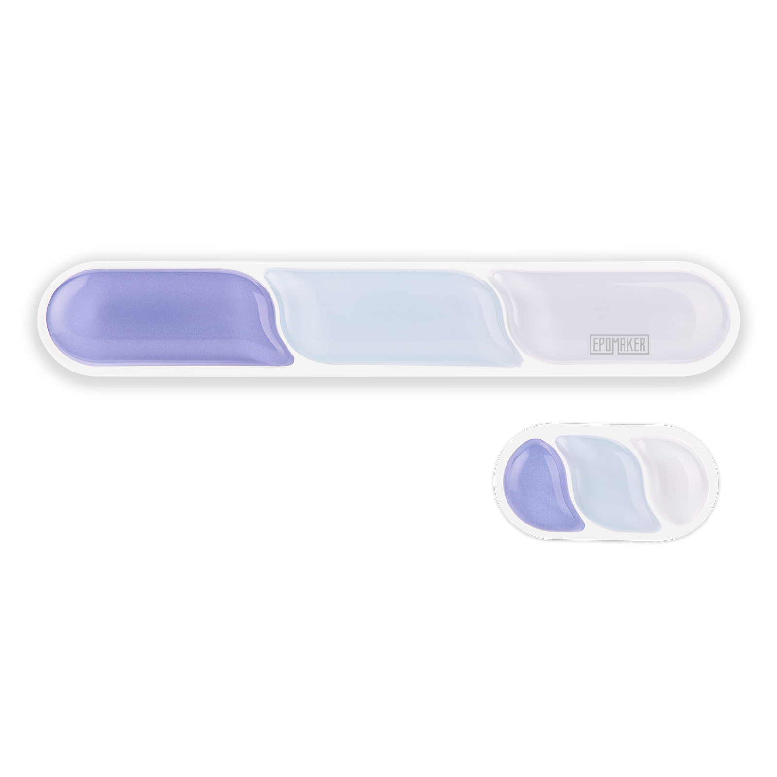 Wrist Rest Gel - 2PCS EPOMAKER CloudGel Waterproof Silicone Wrist