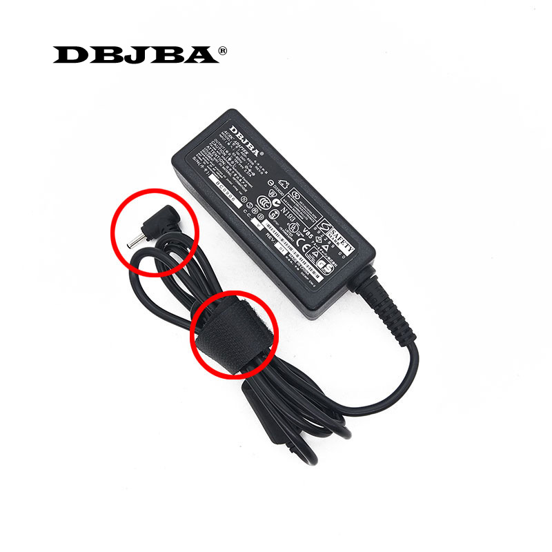 Laptop Lock Cable - 19V 2.37A 3.0*1.1mm AC Adapter DC