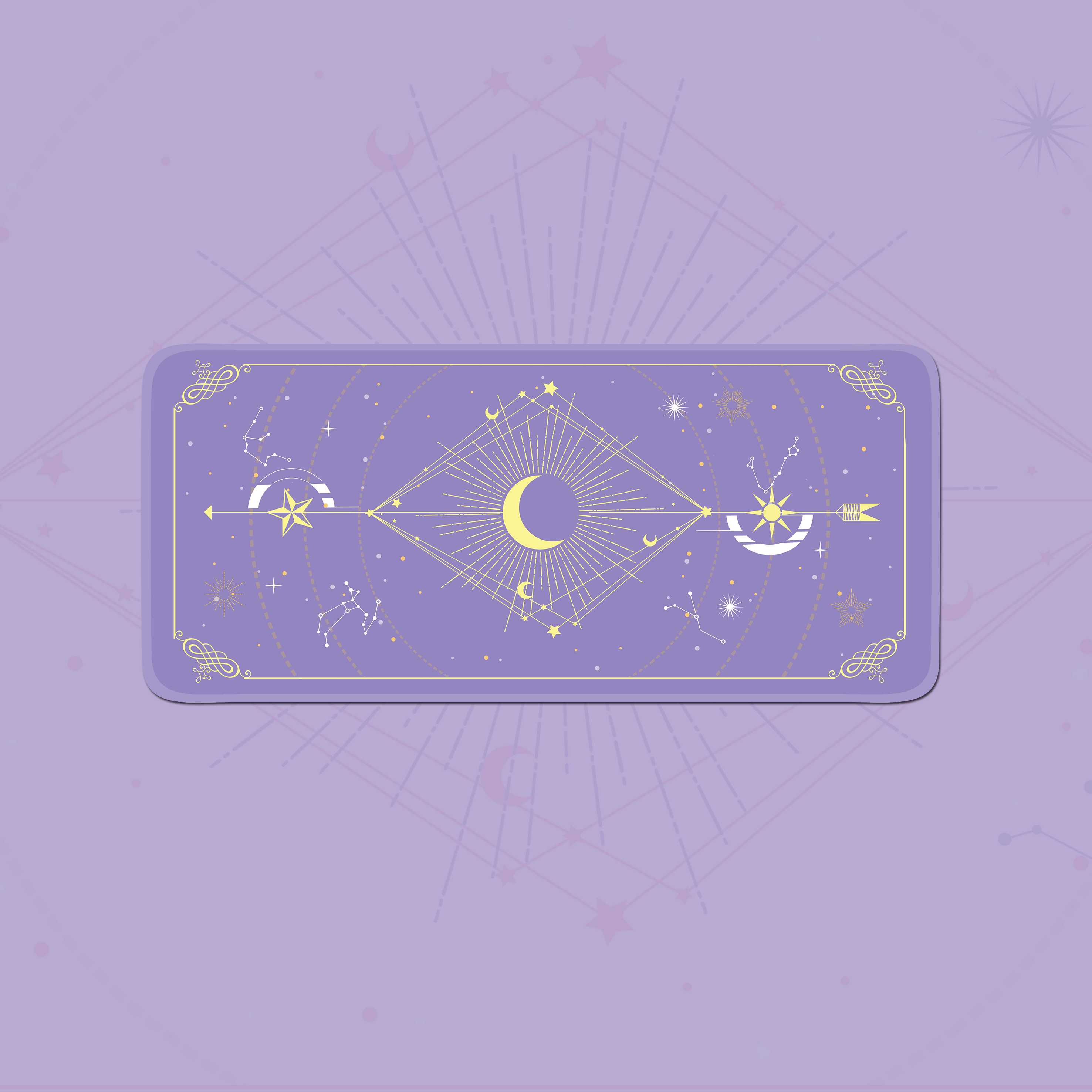 Magic Moon Star Purple  Extra  - Laptop Accessories Girls recension och pris