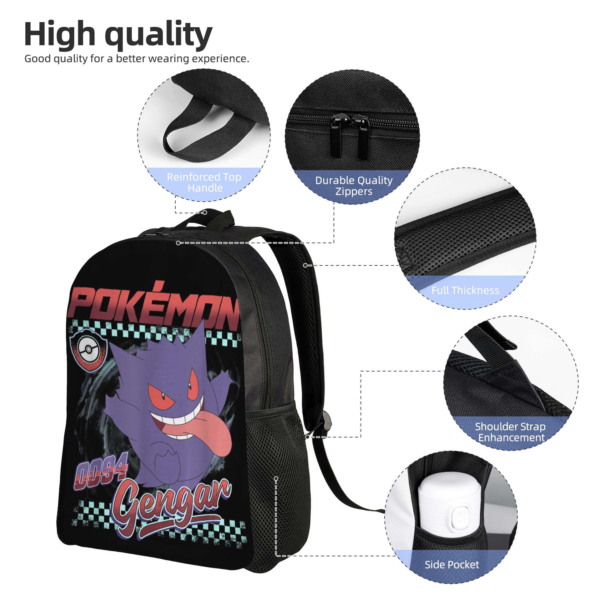 0094 Gengar Racing Style Teena - Laptop Accessories Bag For Men recension och pris