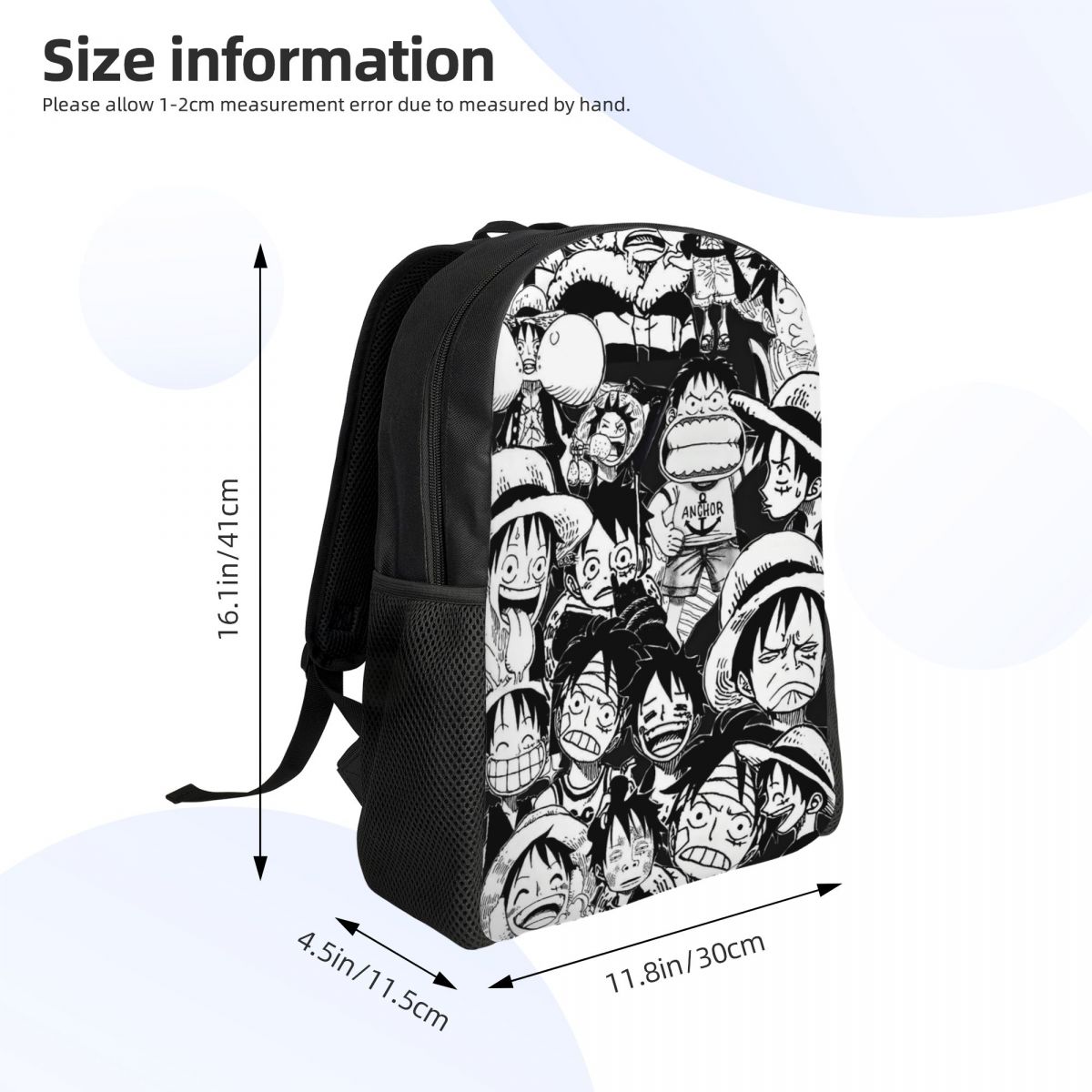 Custom L-Luffyes Cartoon Manga - Laptop Accessories Bag For Men recension och pris