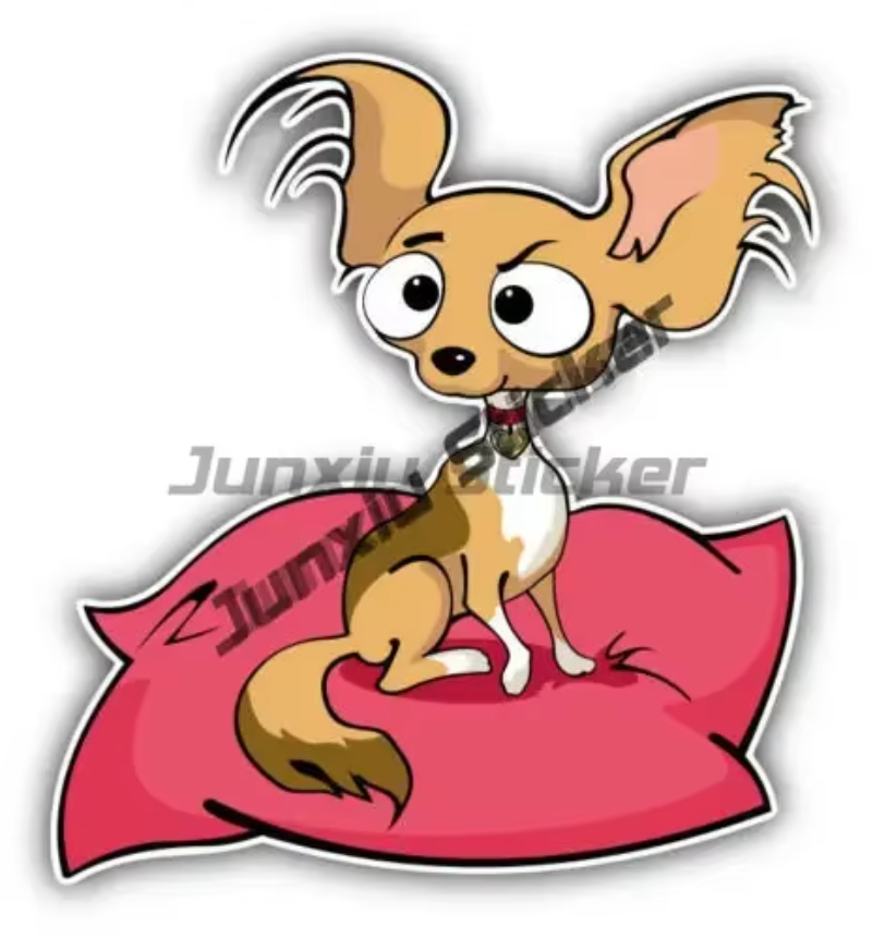 Chihuahua Mom Vinyl Sticker Ca - Laptop Accessories Brand recension och pris