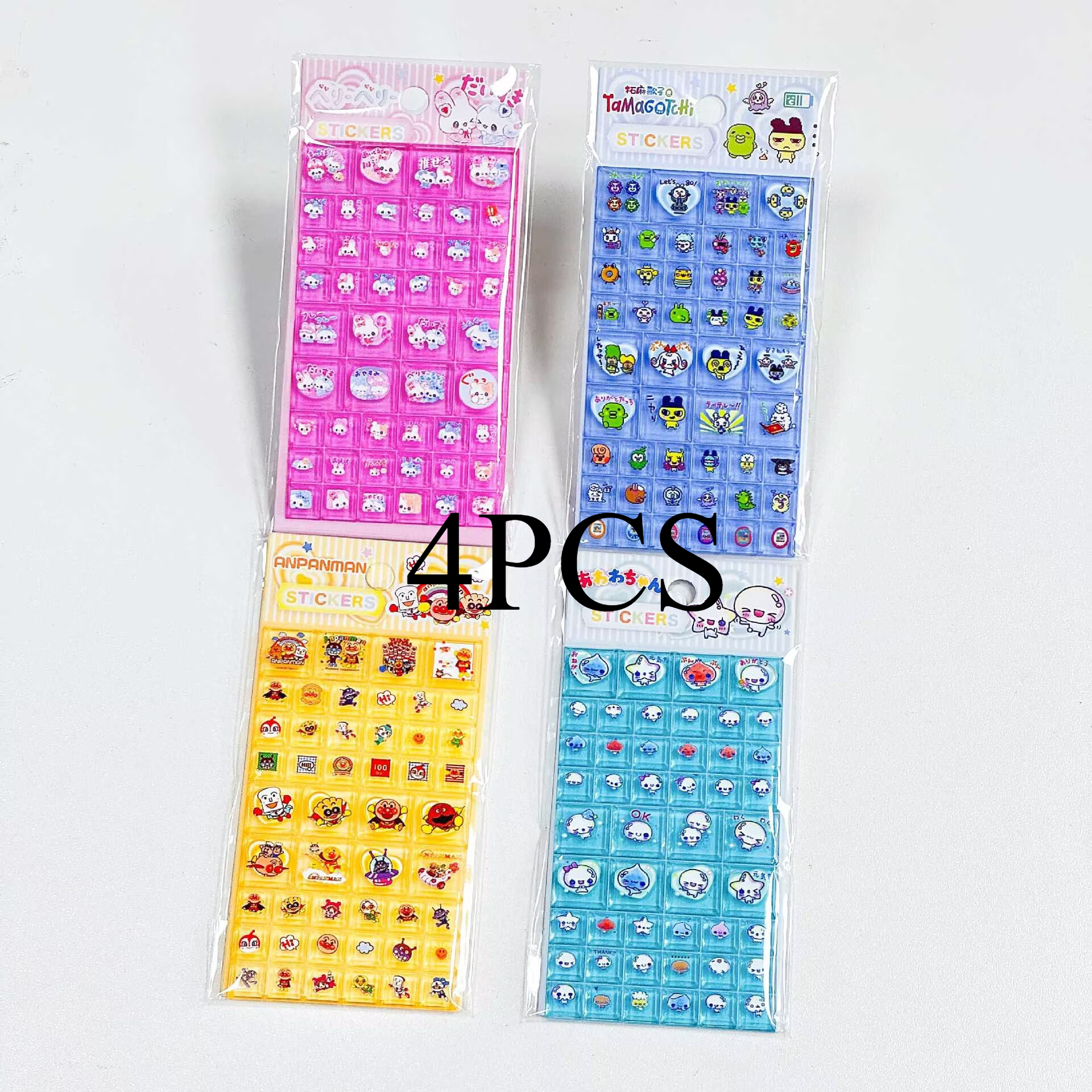 2/4p Solid Square Sticker Diy  - Laptop Accessories Toys recension och pris