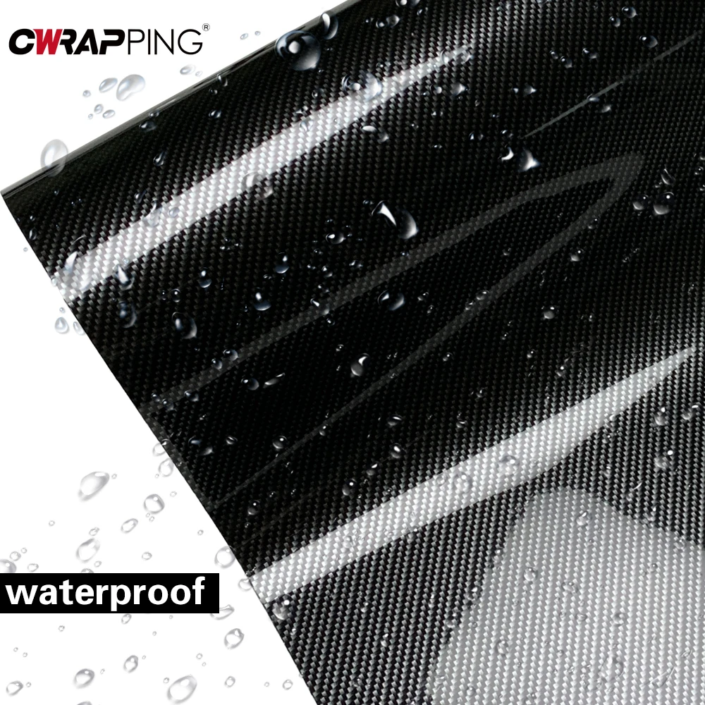 Carbon Fiber Matte Glossy Blac - Laptop Accessories Stickers recension och pris