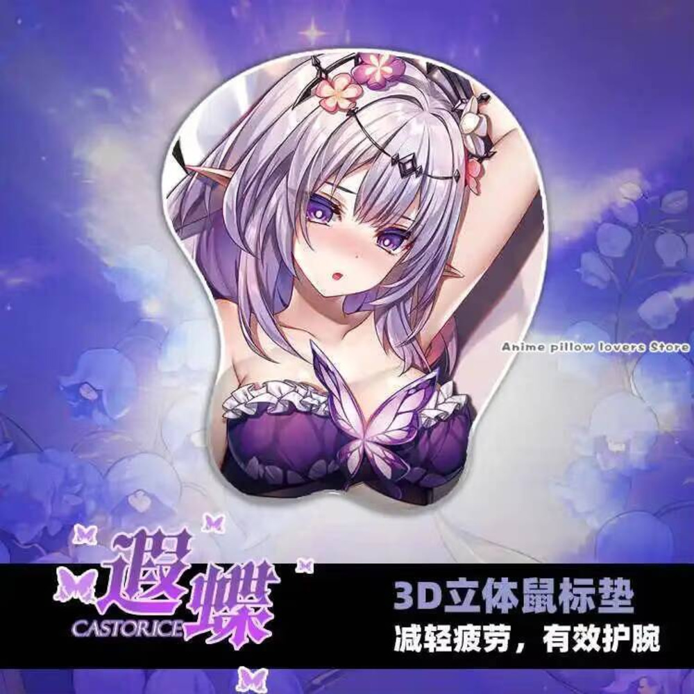 Anime Castorice Honkai: Star R - Wrist Rest Gel recension och pris