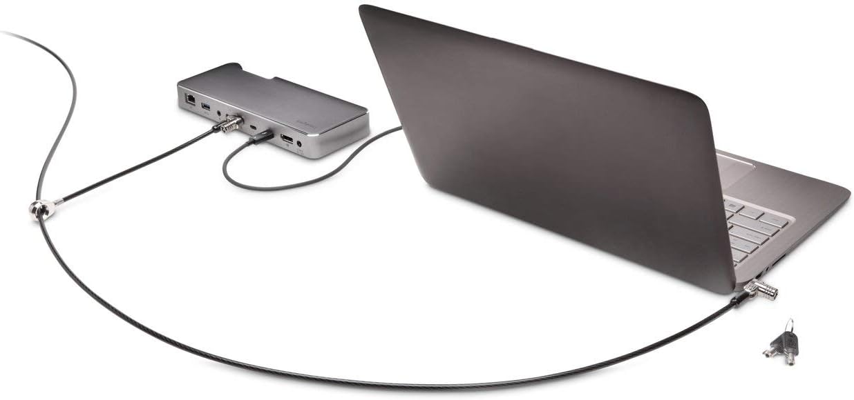 Twin Cable Lock for Laptops, 1 - Laptop Lock Cable recension och pris