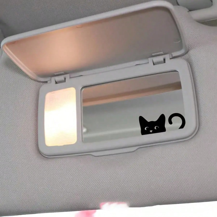 Cute Black Cat Peeker Vinyl De - Laptop Accessories Design recension och pris