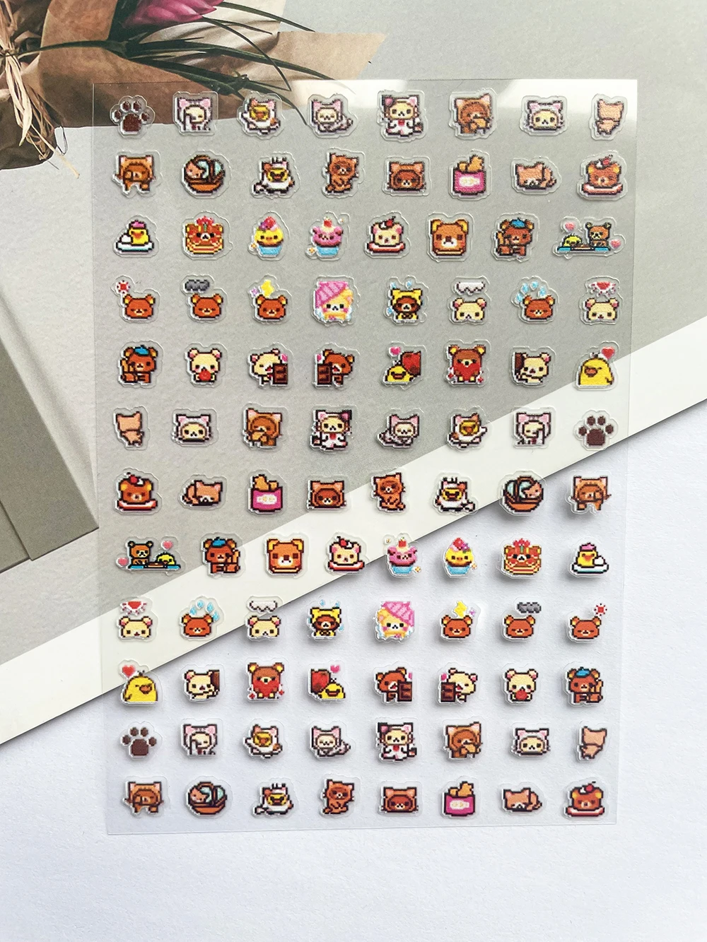 Pvc Super Mini Rilakkuma Poste - Laptop Accessories Stickers recension och pris
