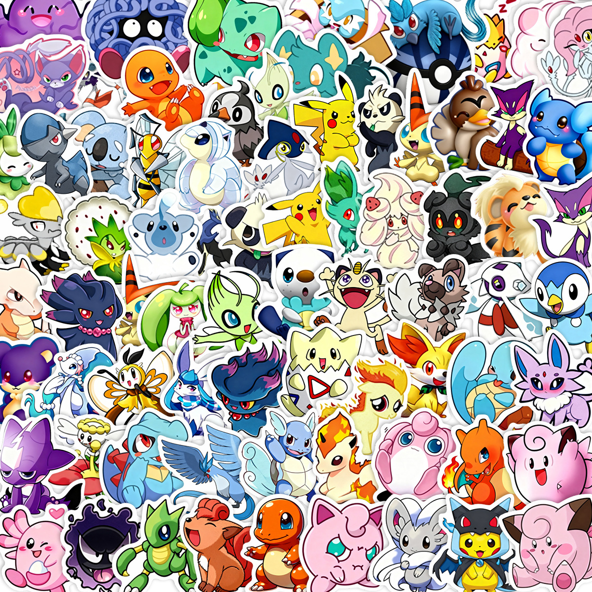 100/200pcs Pokemon Anime Stick - Laptop Accessories Toys recension och pris
