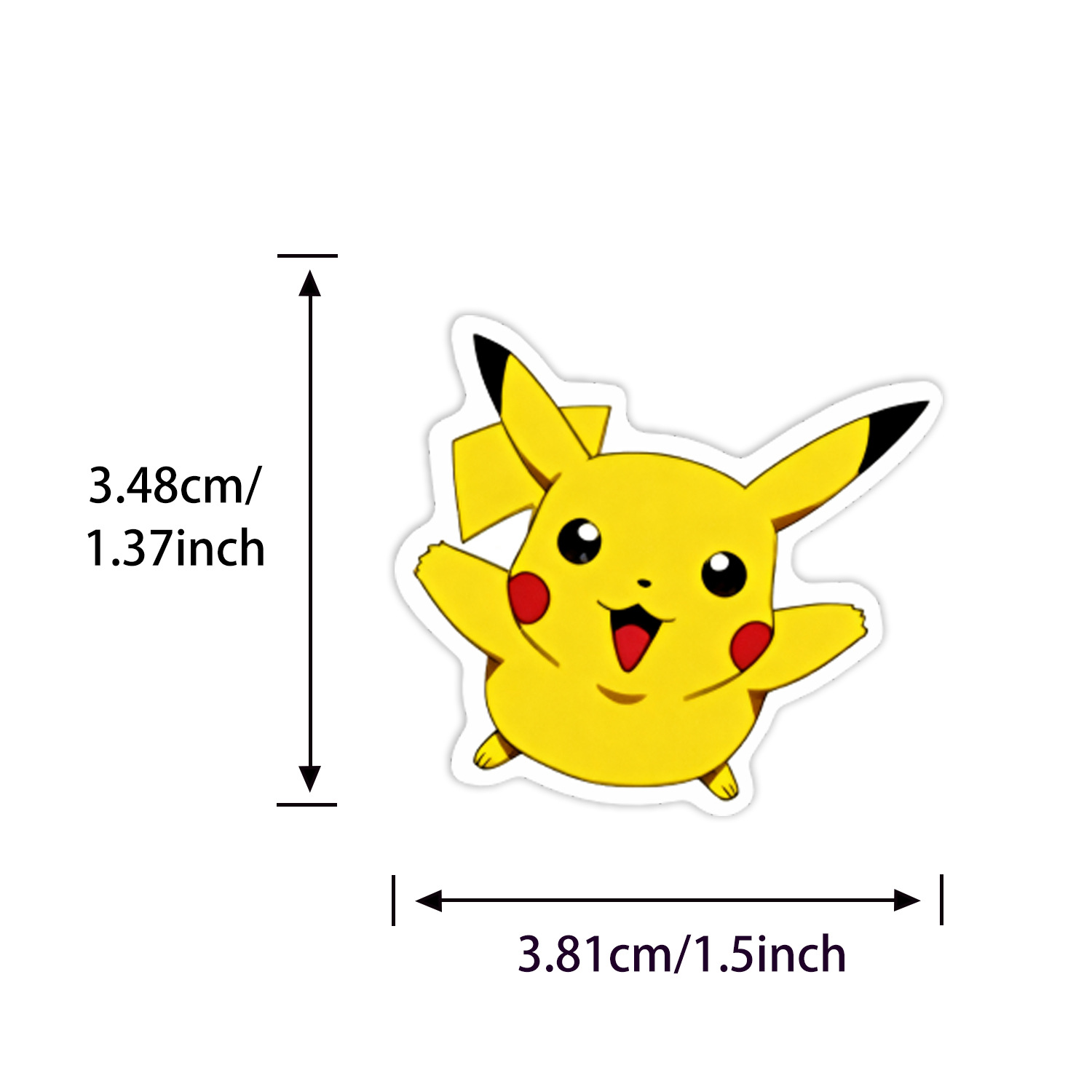 100/200pcs Pokemon Anime Stick - Laptop Accessories Toys recension och pris