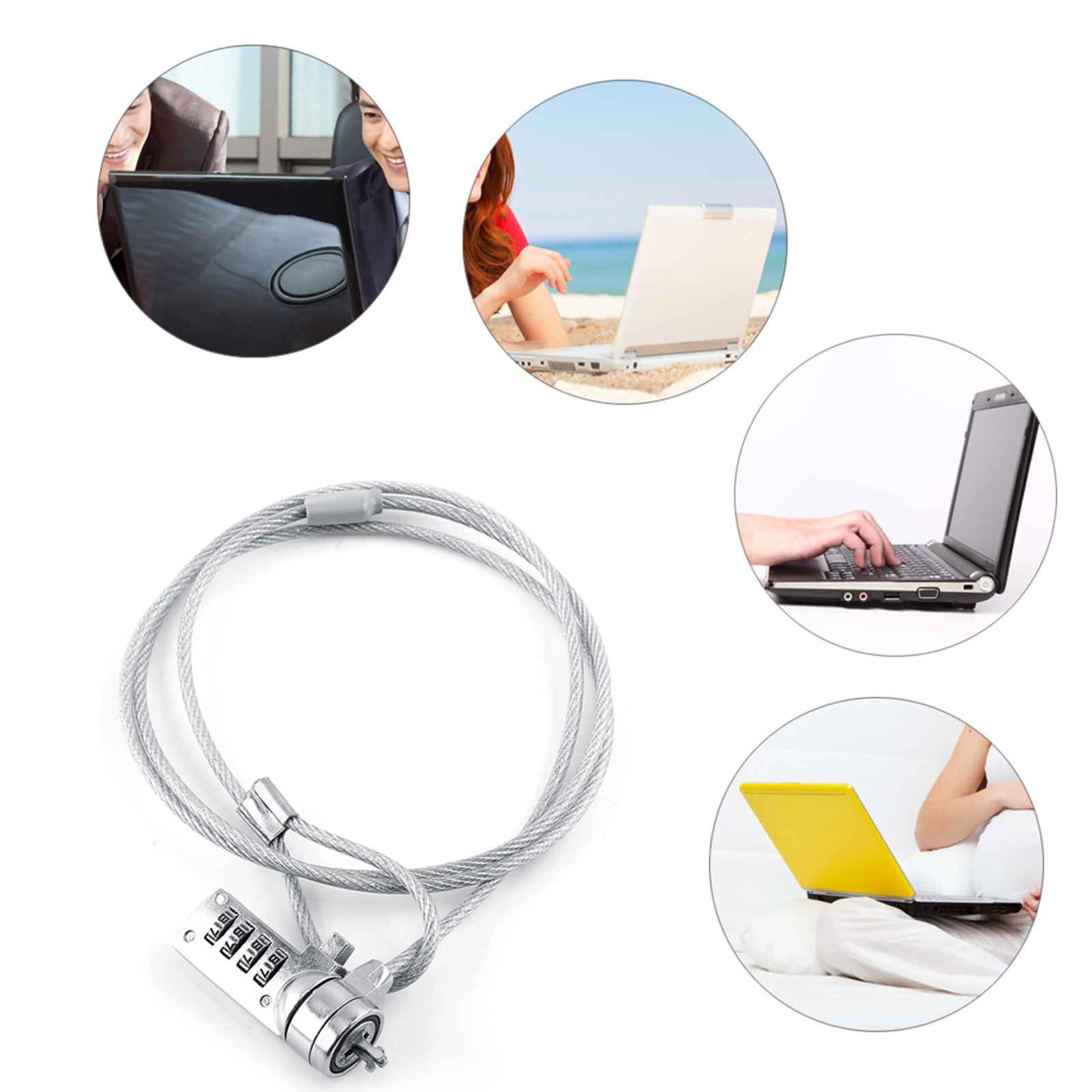 Laptop Theft Deterrent Laptop  - Laptop Lock Cable recension och pris