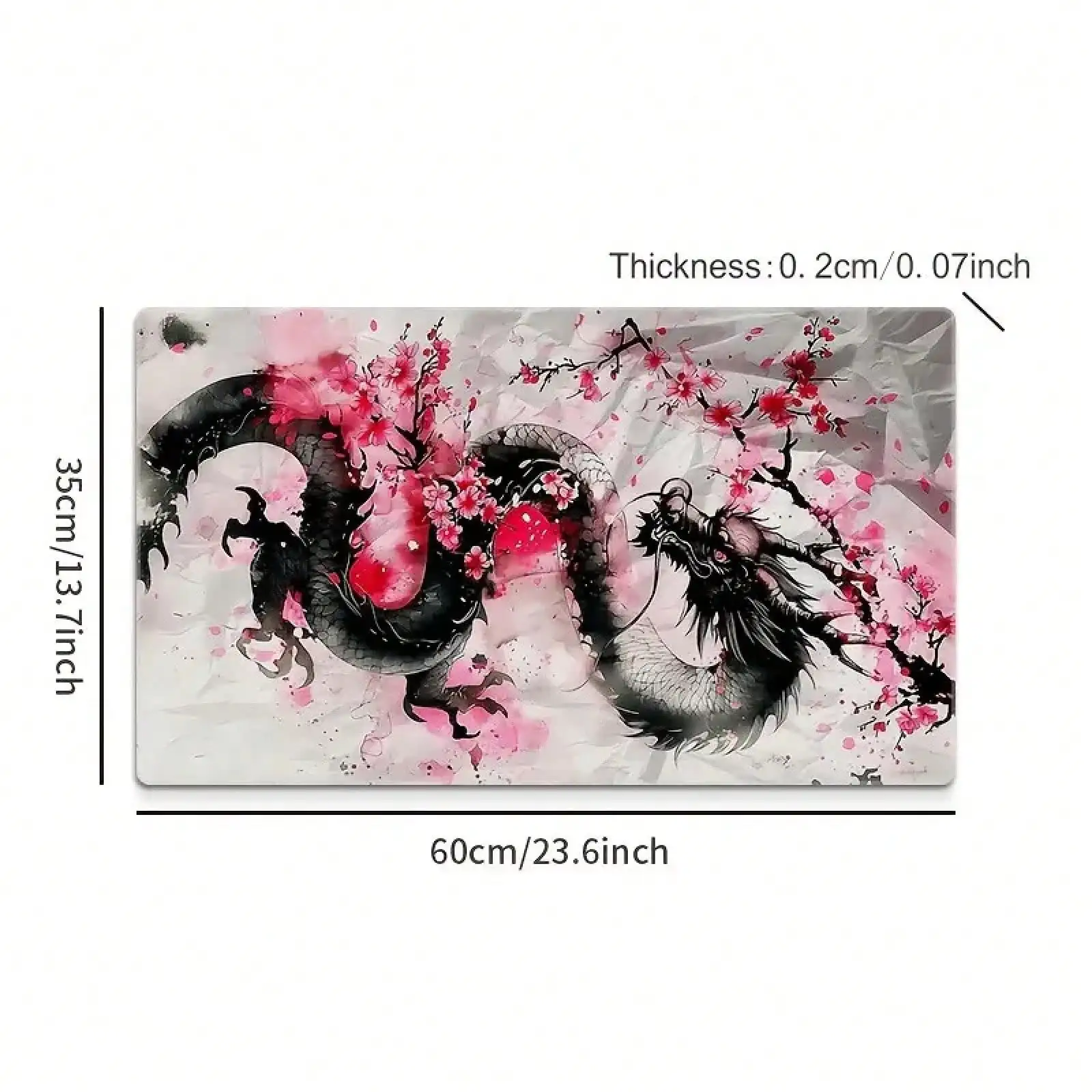 Large Pink Cherry Blossom & Dr - Laptop Accessories Design recension och pris