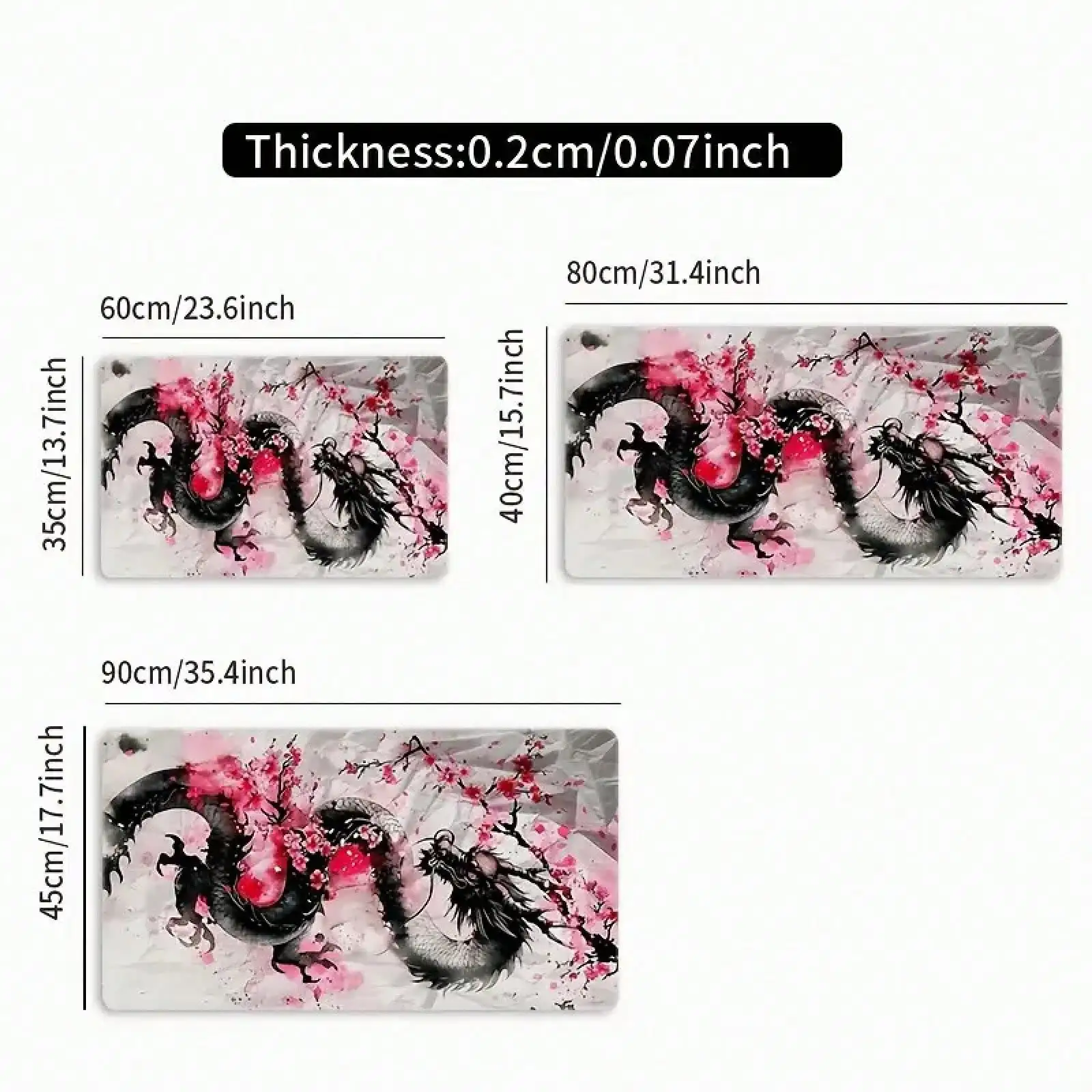 Large Pink Cherry Blossom & Dr - Laptop Accessories Design recension och pris