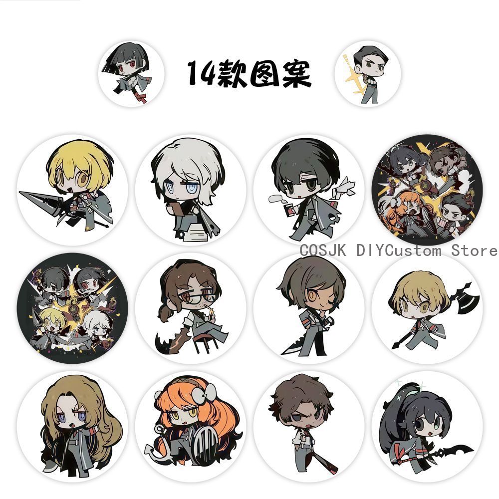 500Pc/Roll Anime Limbus Compan - Laptop Accessories Stickers recension och pris