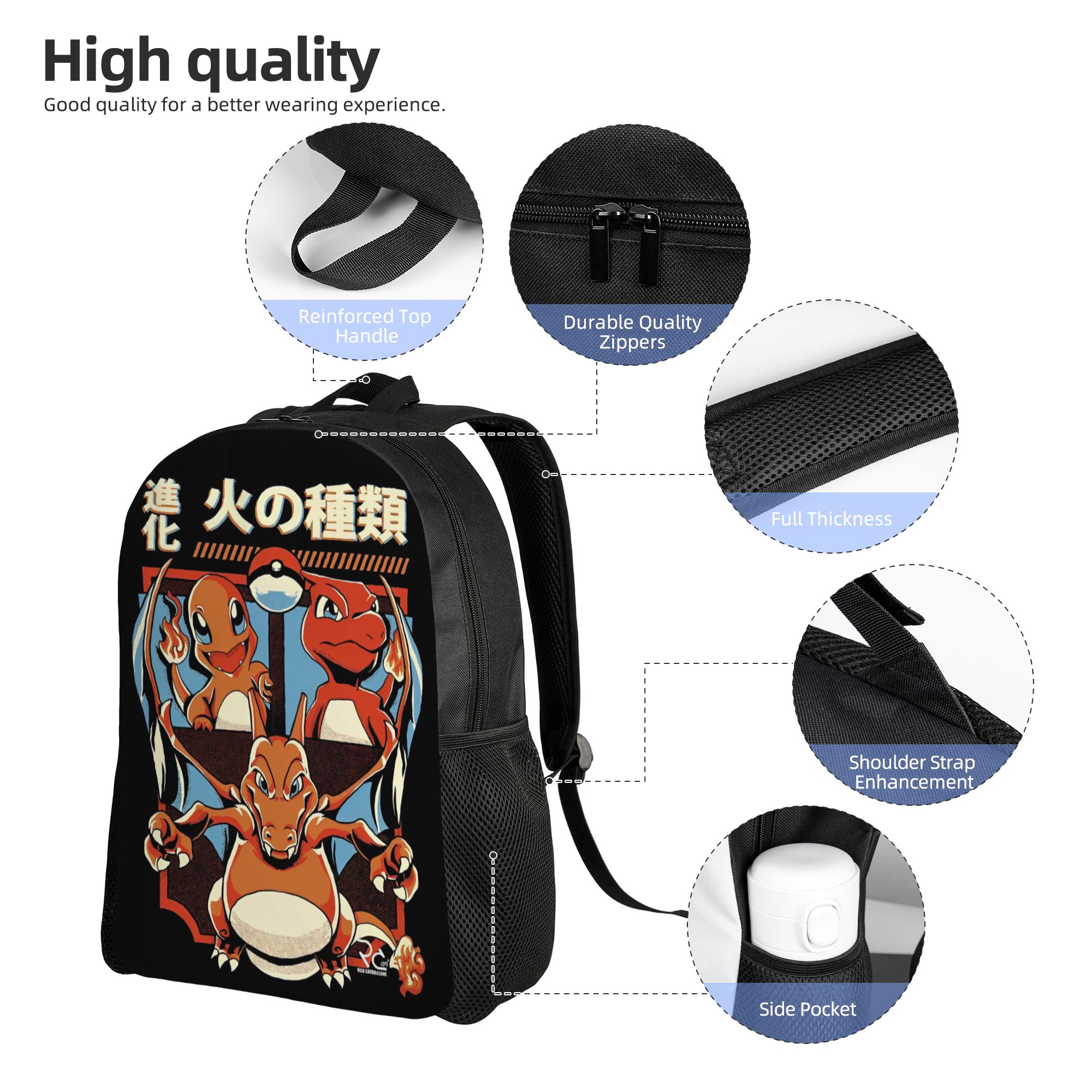 Pokemon Classical Backpack Spo - Laptop Accessories Bag For Men recension och pris