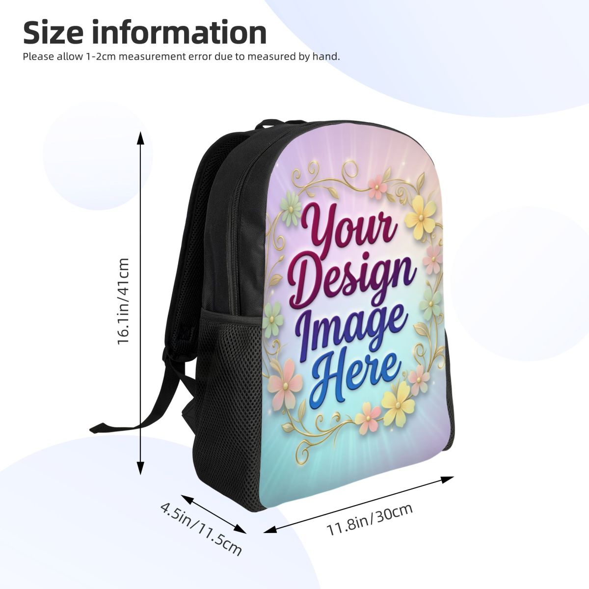 Custom Your Photo Logo Text La - Laptop Accessories Bag For Men recension och pris