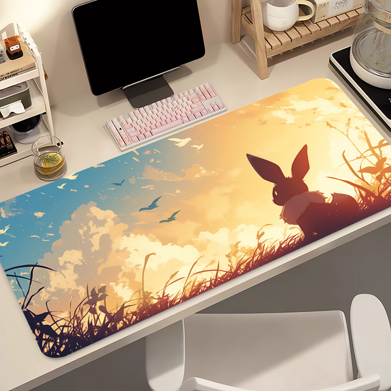 Anime Mouse Pad Pokemon Eevee  - Laptop Accessories Toys recension och pris