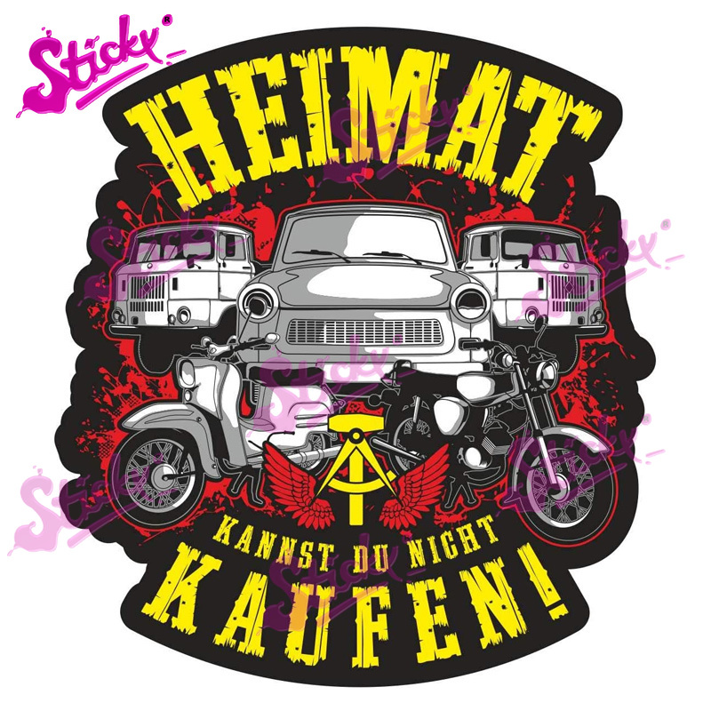 STICKY Retro German DDR You Ca - Laptop Accessories Brand recension och pris