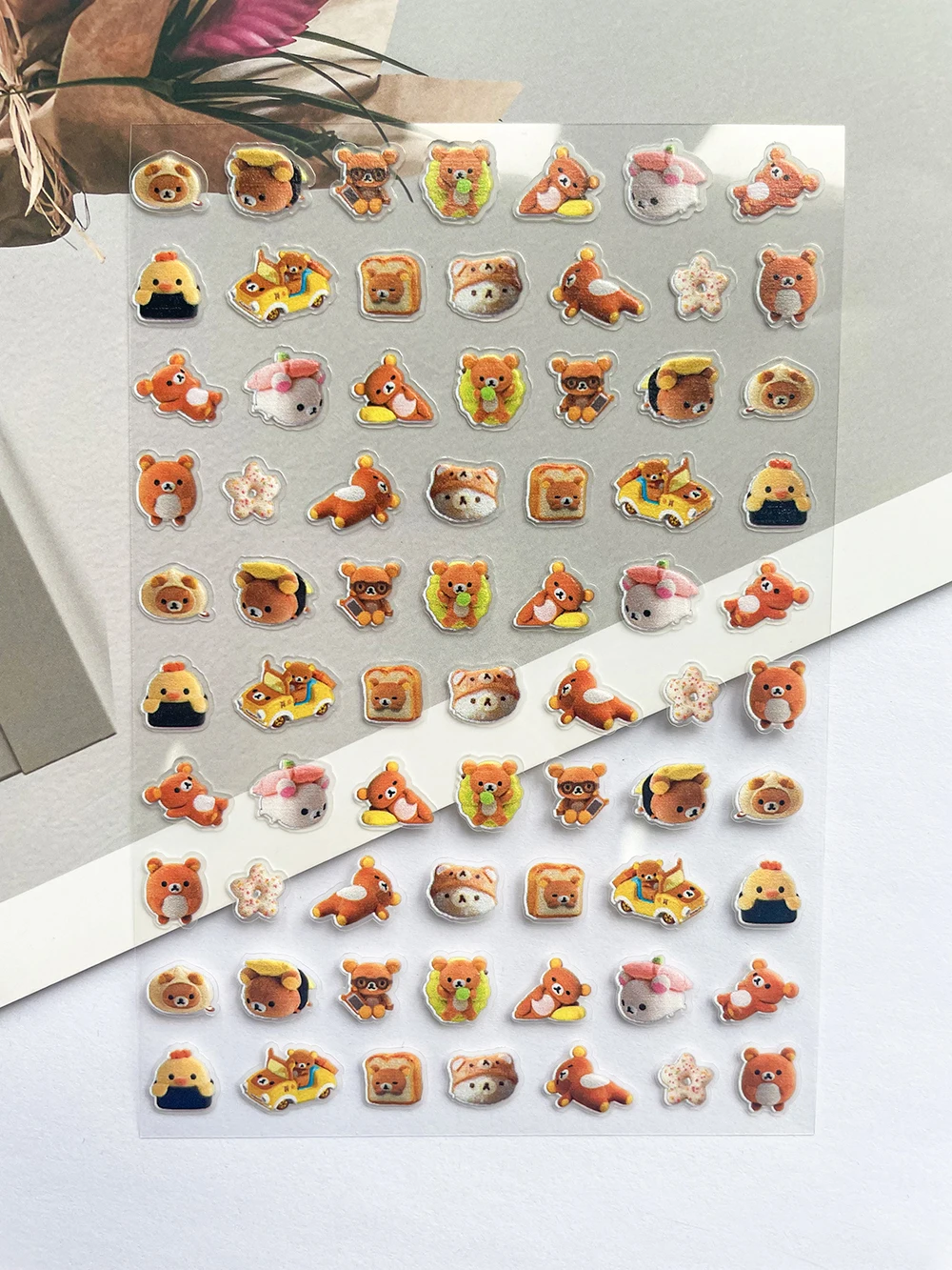 Pvc Super Mini Pink Rilakkuma  - Laptop Accessories Stickers recension och pris