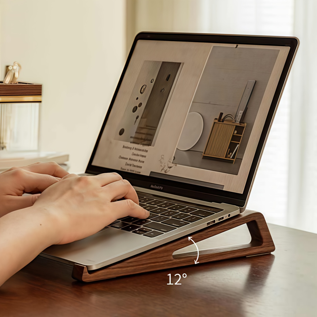 Portable Foldable Wooden Lapto - Laptop Accessories Design recension och pris