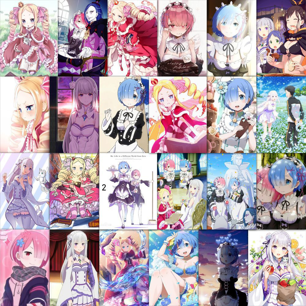 10/30/63pcs Re Zero Posters St - Laptop Accessories Ram recension och pris