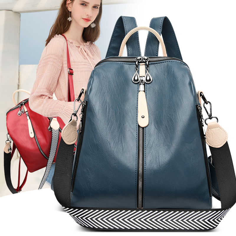 Fashion Backpack Women Soft Le - Laptop Accessories Girls recension och pris