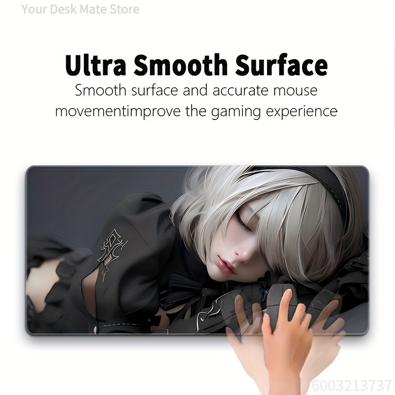 Short Hair Anime Girl Theme Mo - Laptop Accessories Girls recension och pris