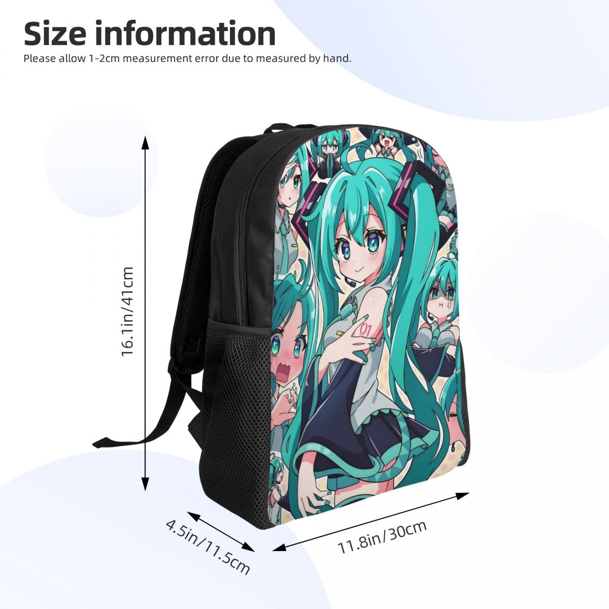 Custom Comics H-Hatsuned M-Mik - Laptop Accessories Bag For Men recension och pris