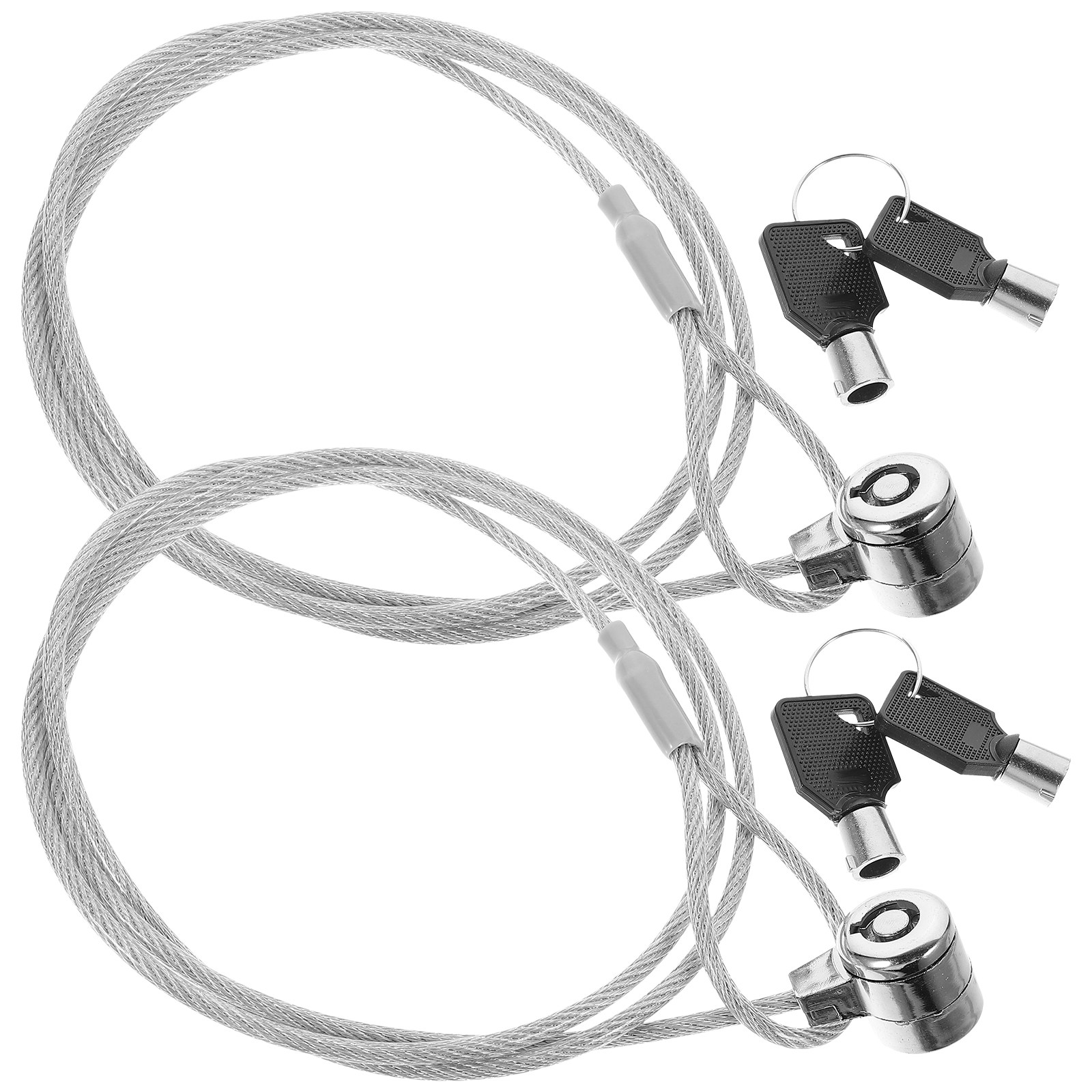 2Sets Security Hardware Cable  - Laptop Lock Cable recension och pris