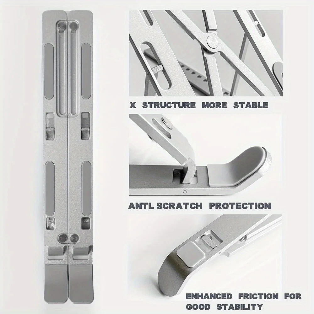 Adjustable Aluminum Laptop Sta - Laptop Stand Portable recension och pris