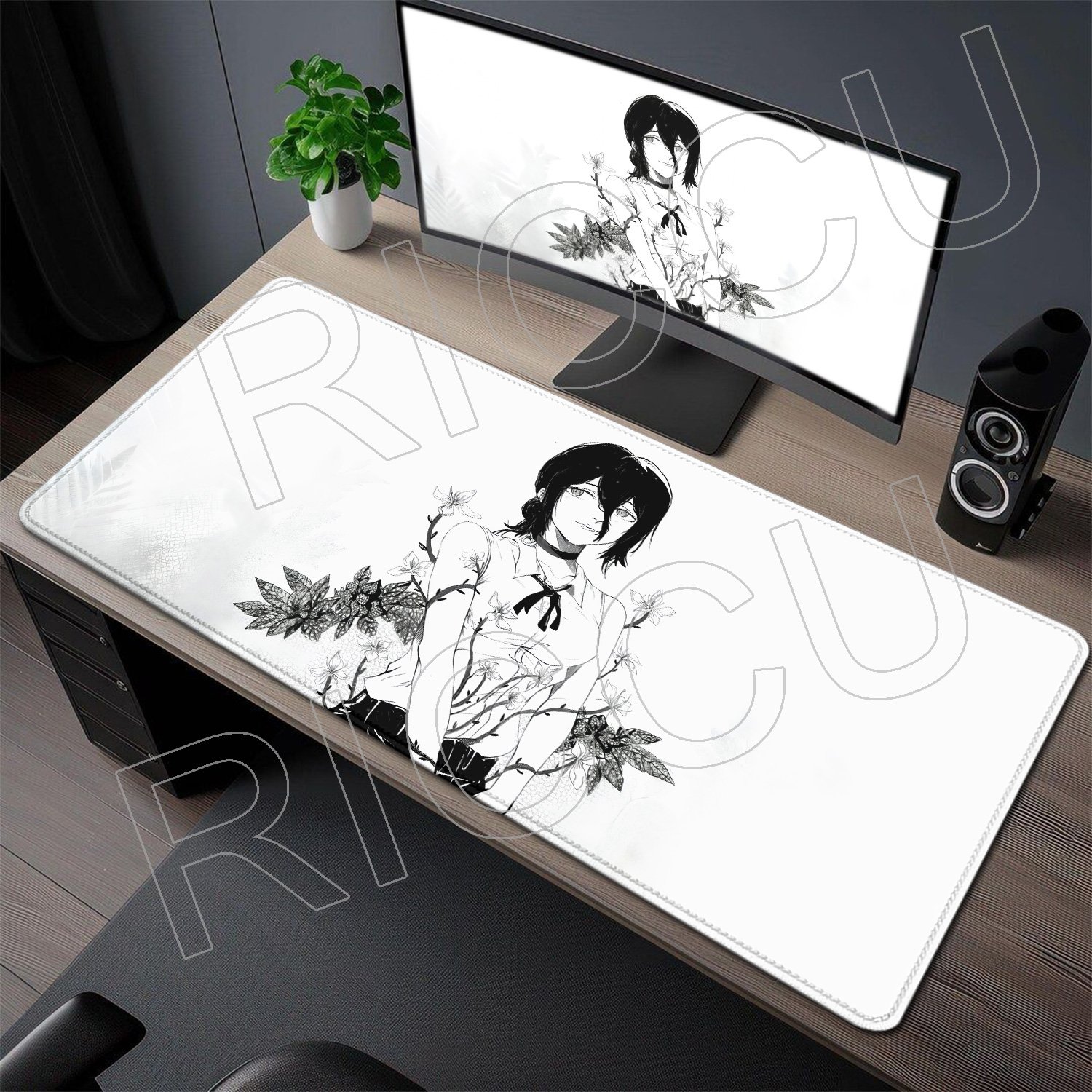 XXL Anime Girl Reze Mouse pad  - Laptop Accessories Girls recension och pris