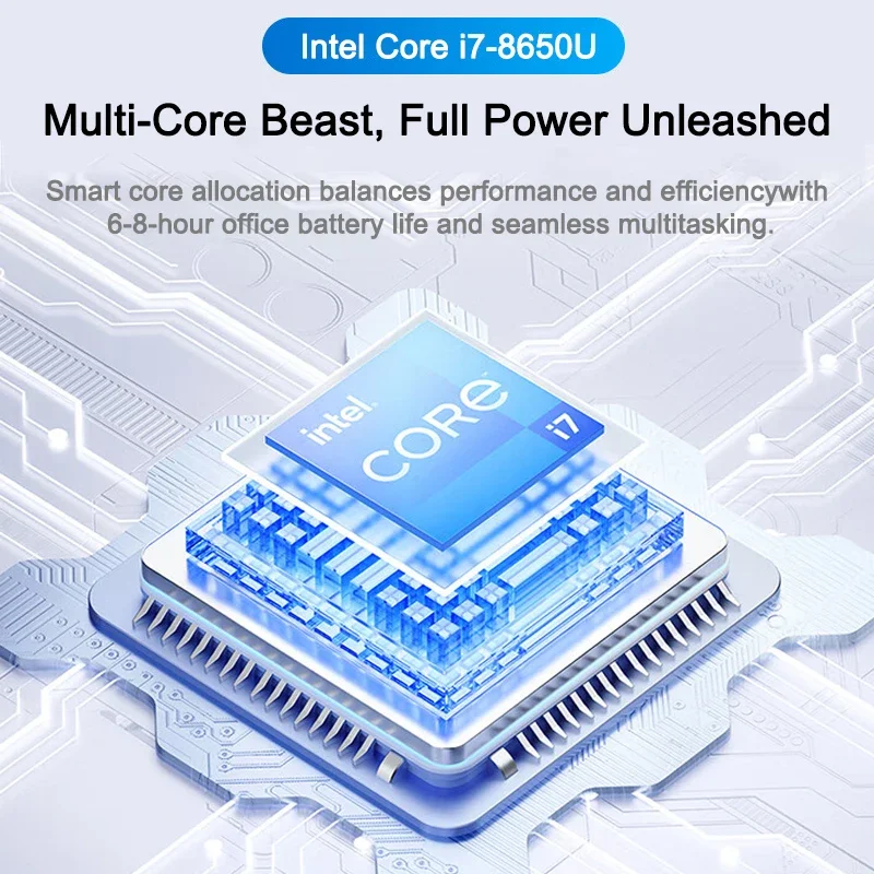 Intel Core i7 8650U 14.1 Inch  - Laptop Accessories Ram recension och pris