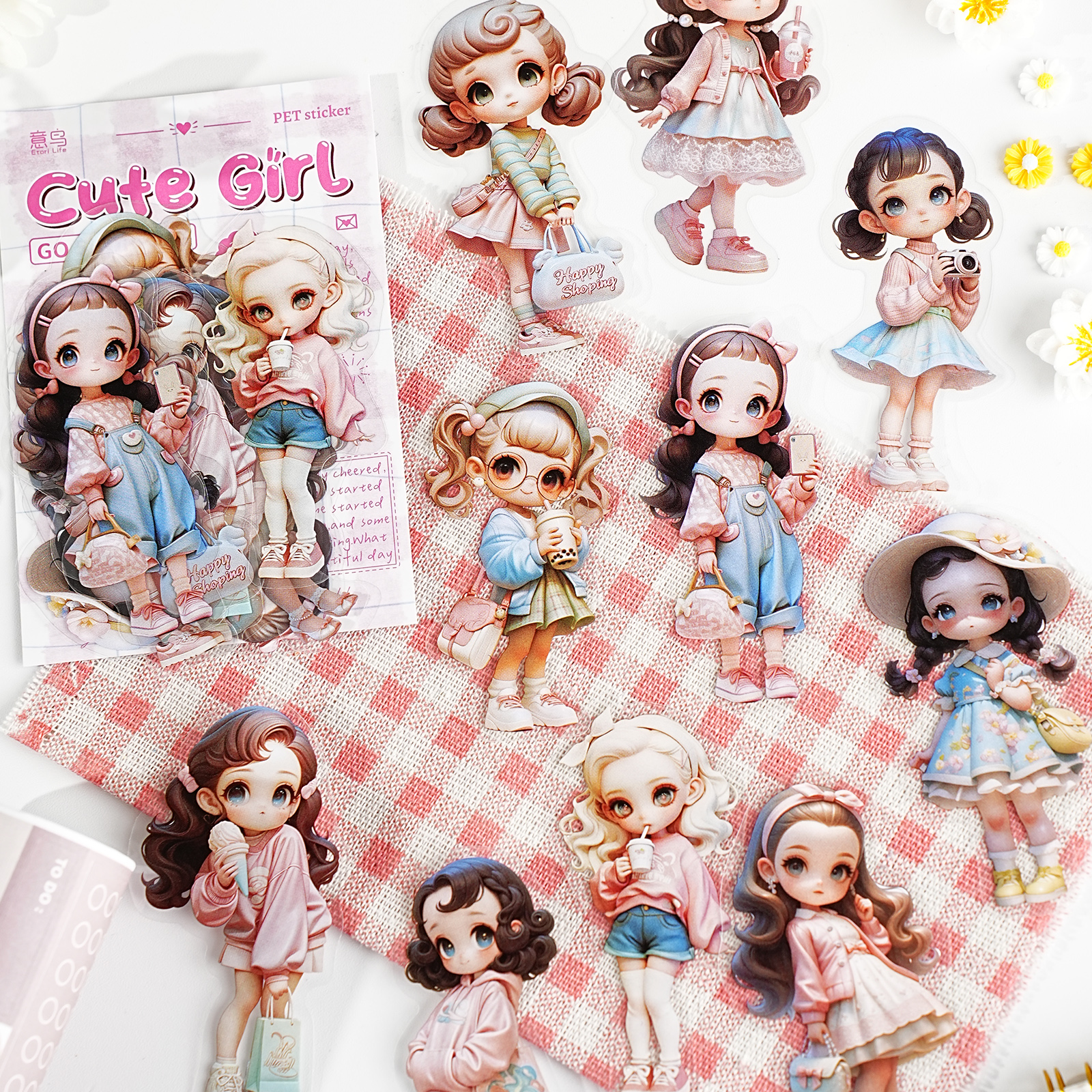 Etori Life 10Pcs Sweet Macaron - Laptop Accessories Girls recension och pris