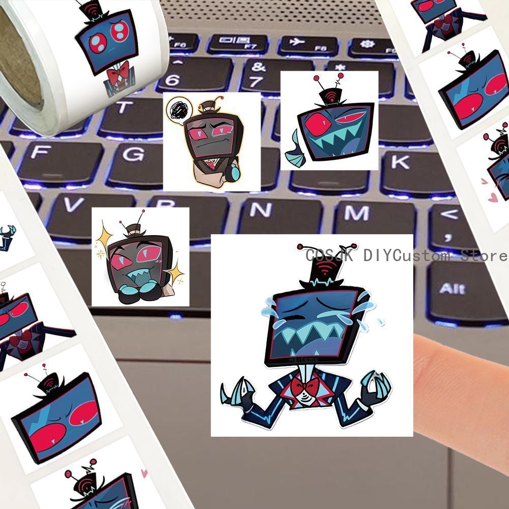 500Pc/Roll Anime Vox Q Version - Laptop Accessories Stickers recension och pris