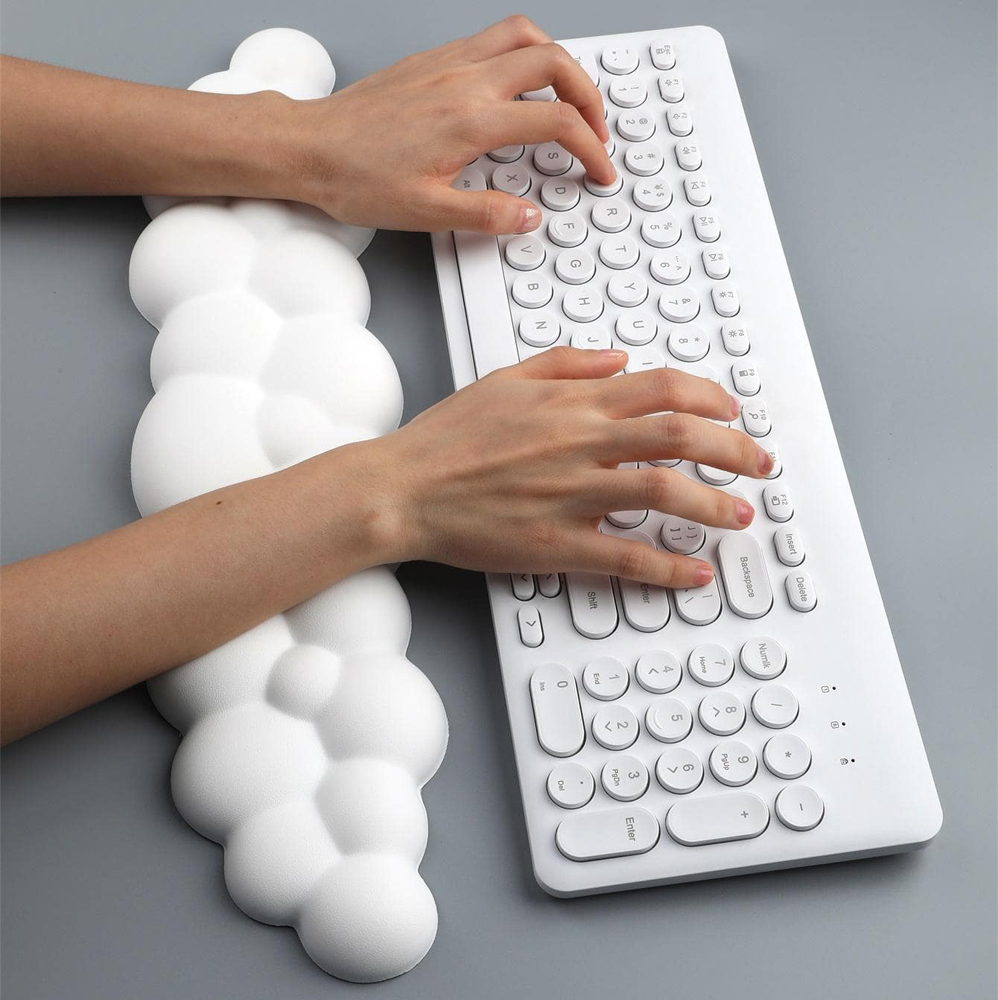 Mouse pad with wrist rest keyb - Wrist Rest Gel recension och pris