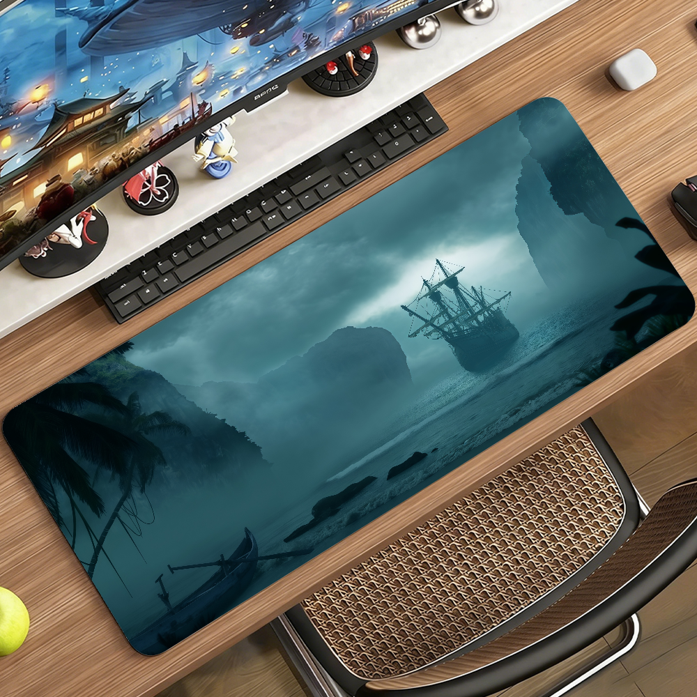 Pirate Ship Pattern Design Ani - Laptop Accessories Design recension och pris