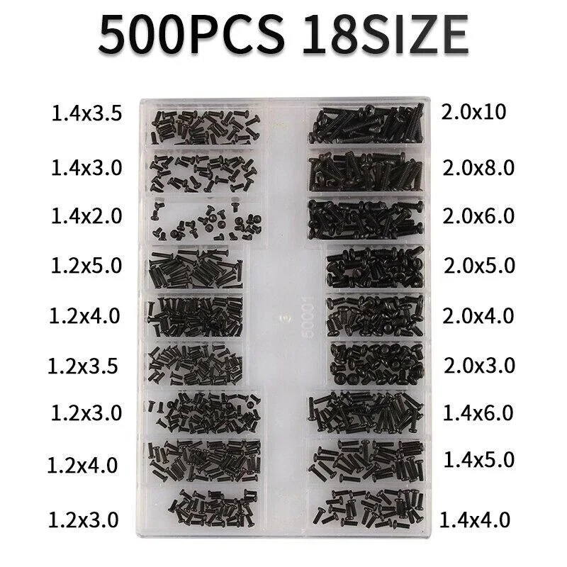 500PCS Laptop Notebook Screws  - Laptop Accessories Kit recension och pris