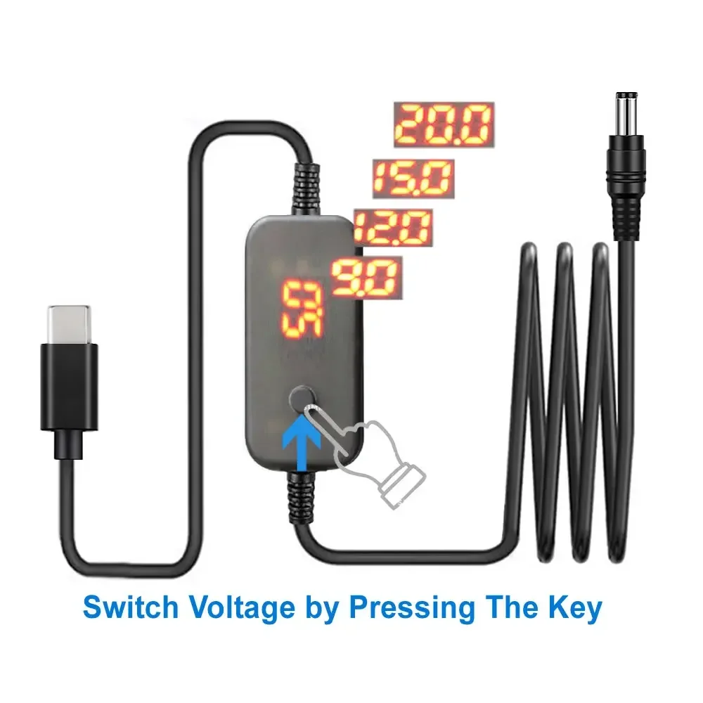 Type C to DC5.5x2.1mm Power Ad - Laptop Lock Cable recension och pris