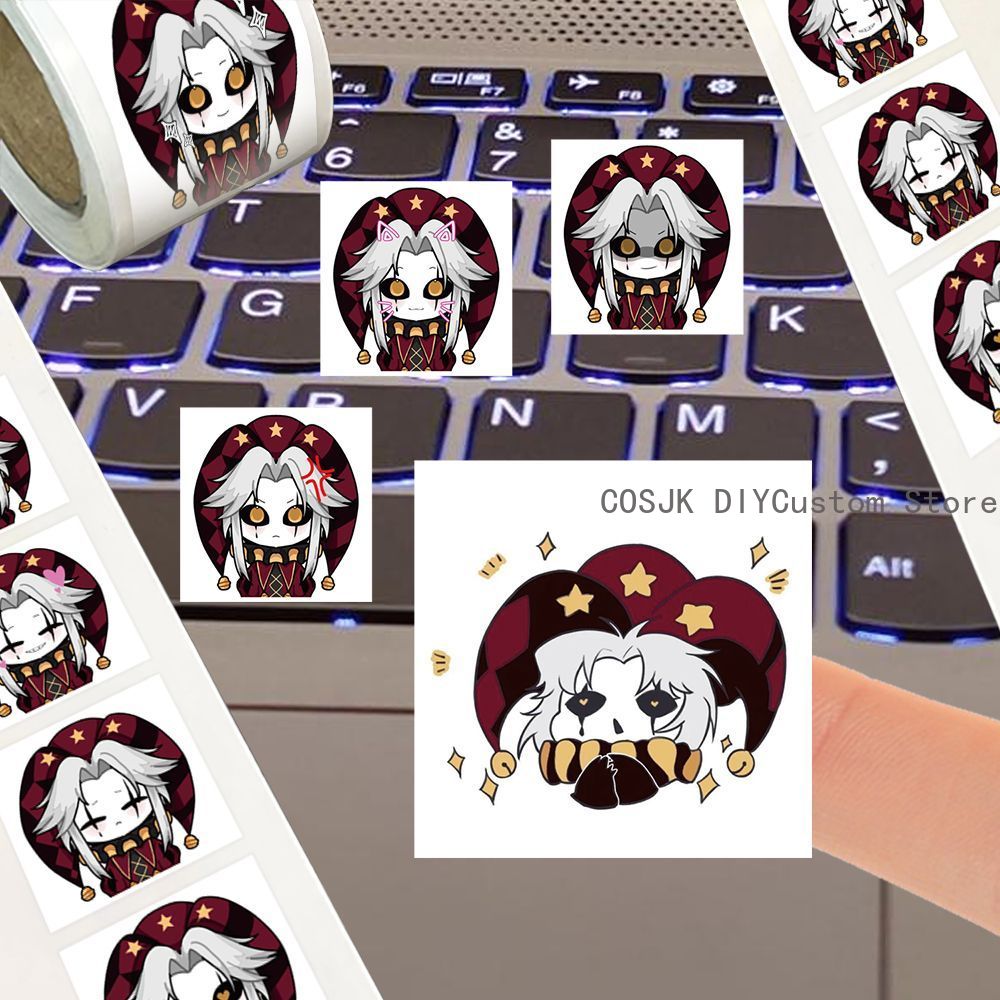 500Pc/Roll Anime Pierrot The F - Laptop Accessories Stickers recension och pris