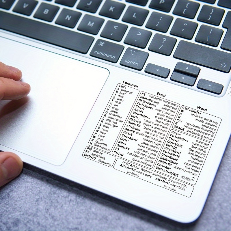 Transparent Keyboard Shortcut  - Laptop Accessories Stickers recension och pris
