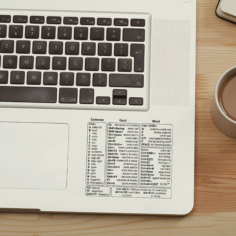 Transparent Keyboard Shortcut  - Laptop Accessories Stickers recension och pris