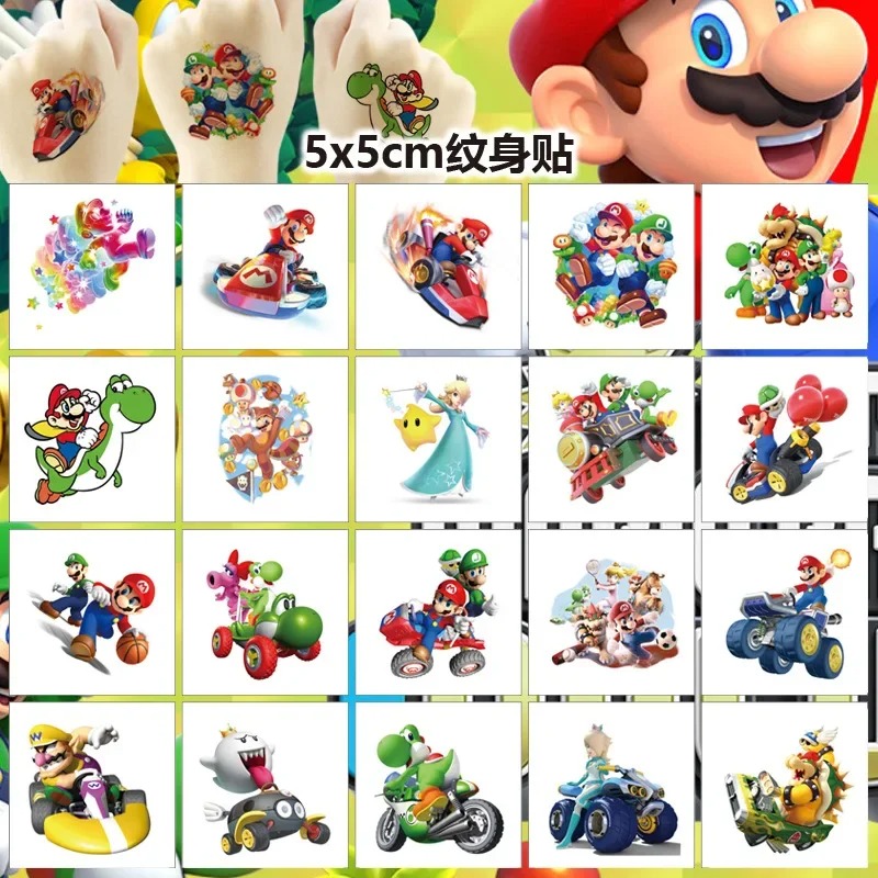 20PCS 5CM*5CM Cartoon Mario Br - Laptop Accessories Kit recension och pris