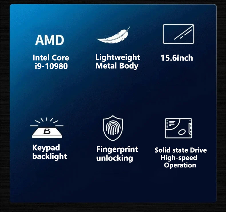 LENO 15.6 Inch Intel Core i9-1 - Laptop Accessories Ram recension och pris