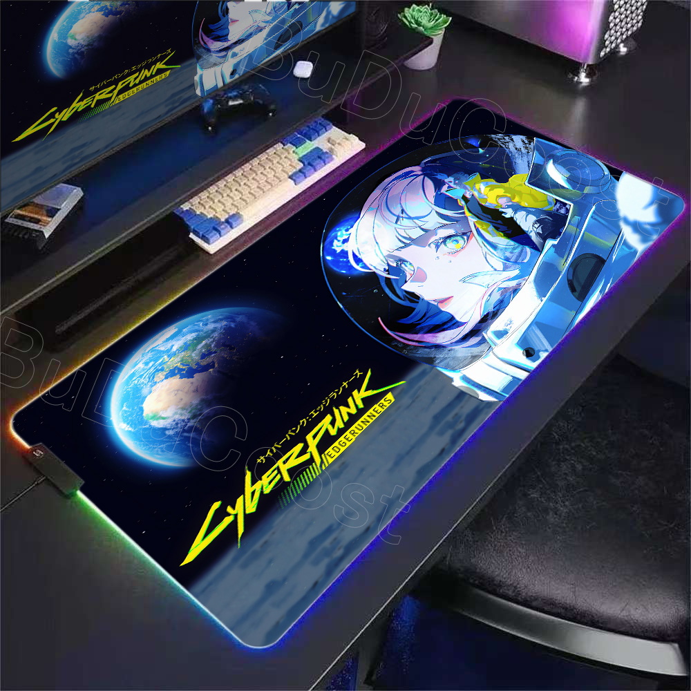 HD Anime Girl Mouse Pad RGB De - Laptop Accessories Girls recension och pris